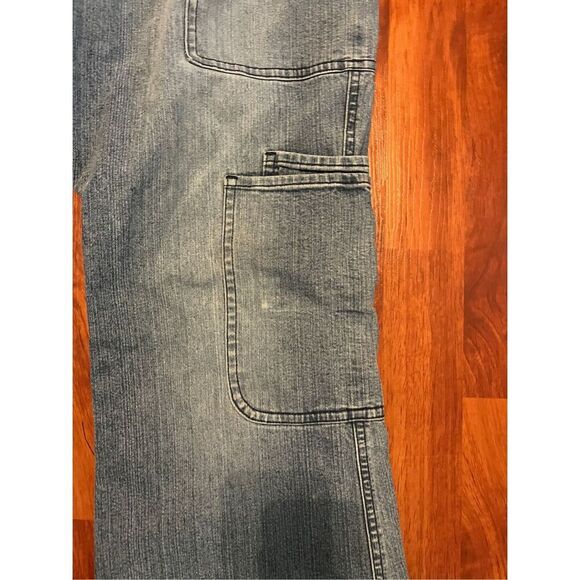 Y2K Tommy Hilfiger Women's Cargo Jeans size 11 - Picture 6 of 14